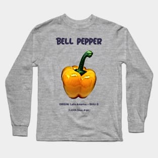 Bell Pepper Long Sleeve T-Shirt